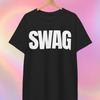 T-shirt SWAG testo in grassetto | Maglietta con Tipografia Grafica