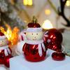 Unique Irregular-Shaped Painted Christmas Tree Ornaments Box