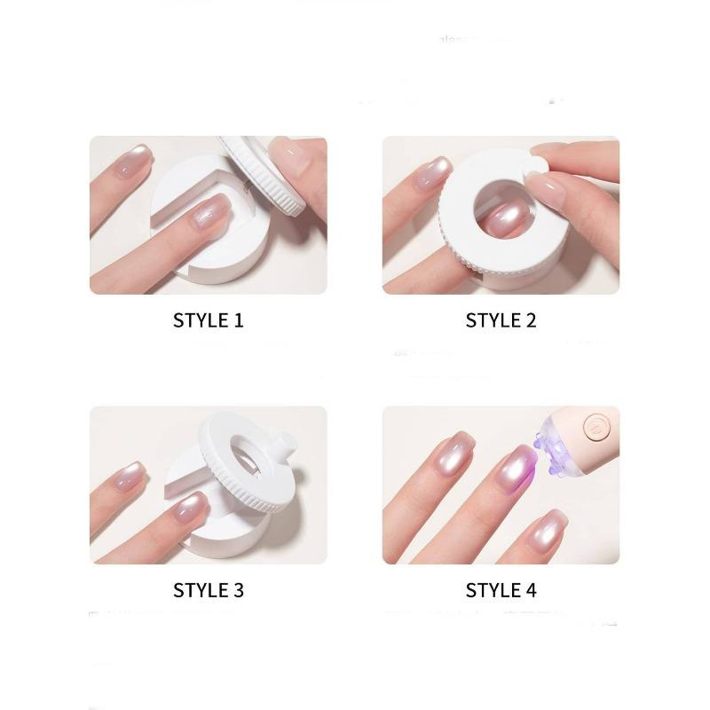Automatic Glass Bead Cat Eye Nail Art Magnetic Nail Art Auxiliary Tool For Beginner Users Can Quickly Create Wide Cat Eye Nail Art Supplies