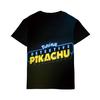 Tshirt Detective Pikachu 3d Print Short Sleeve Cosplay Costume Tops Tee