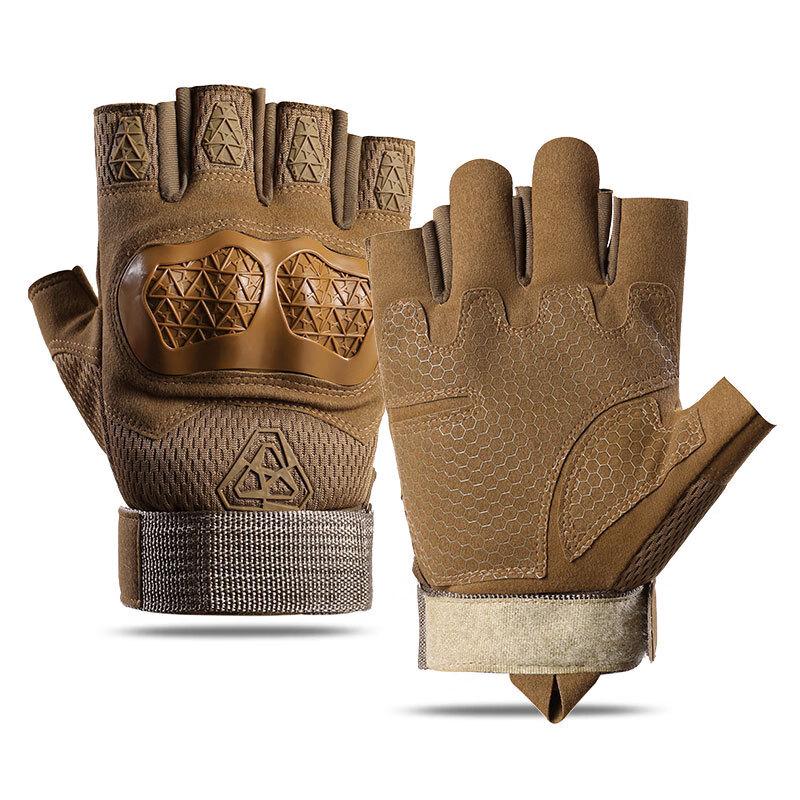 Rindu Outdoor Tactical Half-Finger Gloves XL
