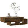 Tavolino Rovere Affumicato 105 x 55 x 32 cm Materiale a Base di Legno