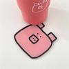 Cute Cartoon Acrylic Coaster Cup Mat Pad Mug Holder Mat Coffee Drinks Placemats Heat-Resistant Bowl Pad