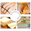 Multipurpose Handheld Cheese Wire Stainless Steel Foie Gras Wire Butter Cheese Slicer Slicer, Cutter, Cutter,