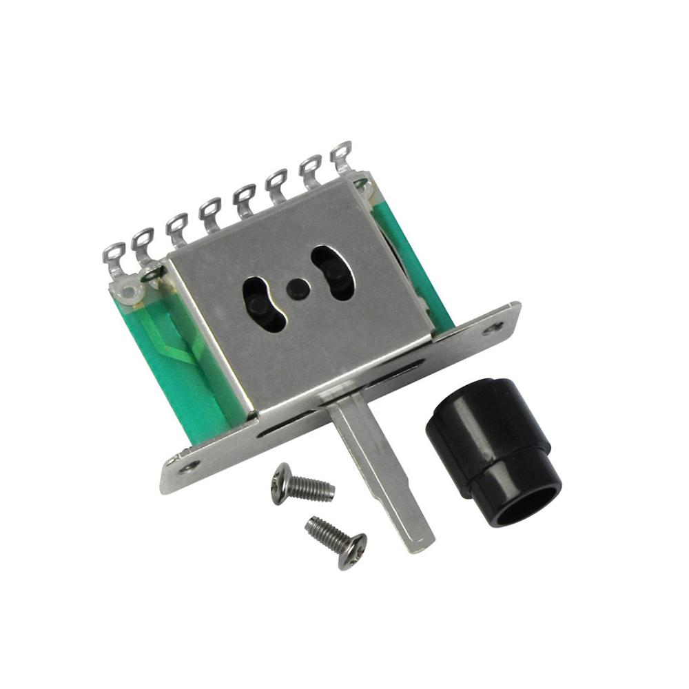 FLEOR 3 Way Toggle Switch Guitar Pickup Selector Switch with Black Tip for TL Electric Guitar Parts