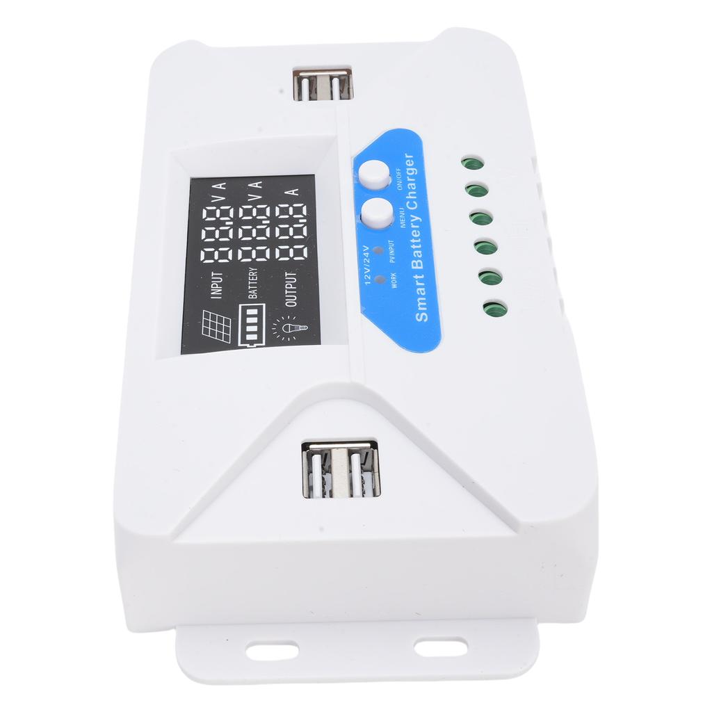 40A Solar Controller 4 USB Ports Solar Panel Charge Controller