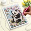 Pearl Painting Kit The Panda Under The Tree Frameless Handicraft DIY Bedroom Decoration Living Room Wall Art Room Decoration Art Craft Decoration