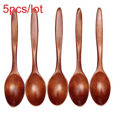 Japanese Style Kitchen Tools Dessert Spoons Coffee Spoon Wooden Spoon Tea Spoon Tableware