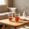 Double-Wall High Borosilicate Glass Cup: Heat-Resistant Coffee, Tea, Milk Cup for Home or Office
