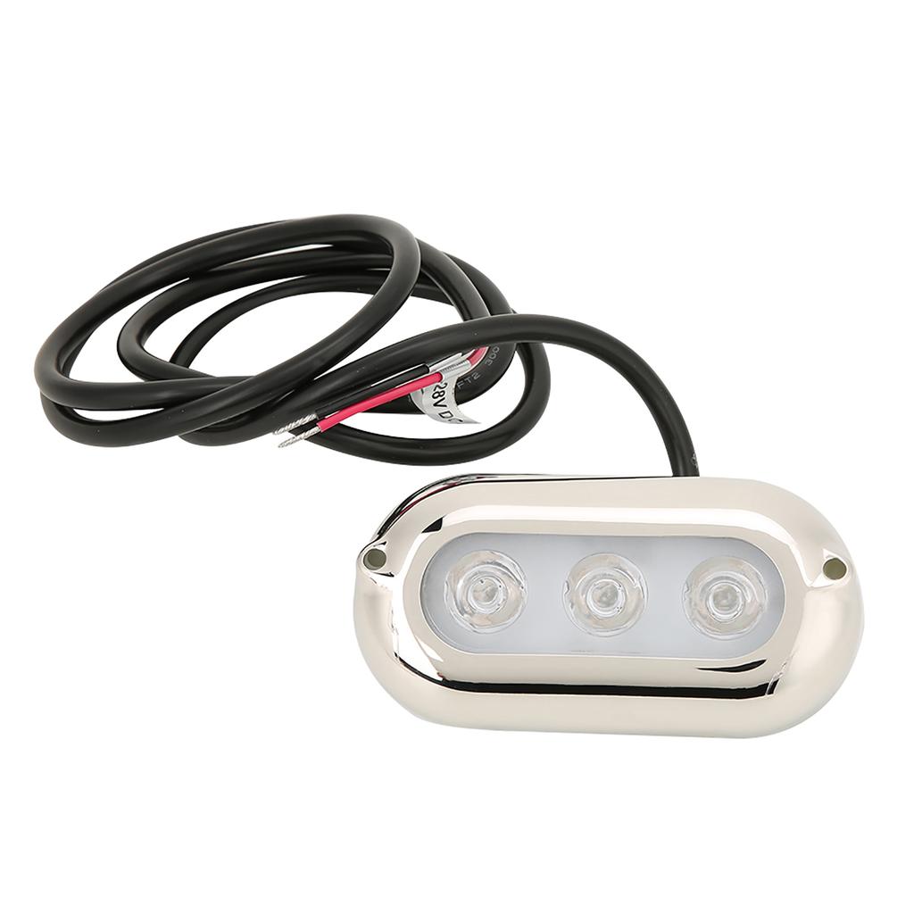 LED Underwater Light Waterproof Marine Boat Yacht Bottom Tail LampBlue Light