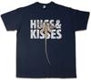 HUGS & KISSES T-SHIRT XOXO Ripley Prometheus Weyland Alien Face Hugger