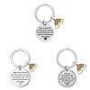 Steel Stainless Keychain Rainbow Accessory Tourism Gift Friend Farewell Souvenir