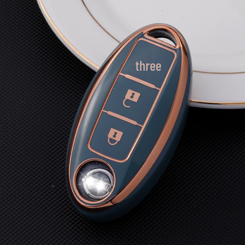 Nissan Key Shell sprādze priekš Sylphy, Teana, Qashqai, X-Trail, Kicks, Tiida, Bluebird