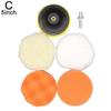Car Polish Pad 3/4inch For M10/M14 Soft Wool Machine Waxing Polisher Car Body Polishing Discs Cleaning Removes Scratches Tool