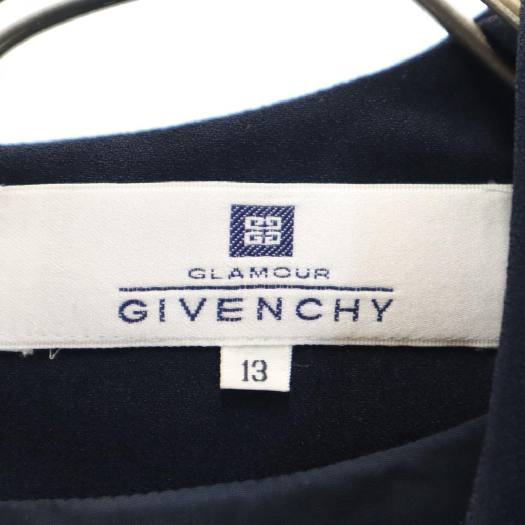 GIVENCHY made in Japan Short sleeve Knee-length dress 13 Navy Women Used