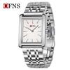 Oufani Women's Waterproof Roman Square Quartz Wristwatch