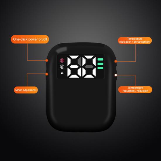 Heated Waist Brace Back Pain Relief Cordless Heating Pad with Massager Men Women Adjustable Heat Therapy