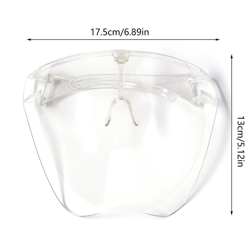 Anti Fog Anti Dust Protective Mask High Transparency Goggles Nail Art Full Face Shield Unisex Eye Shield High-Definition