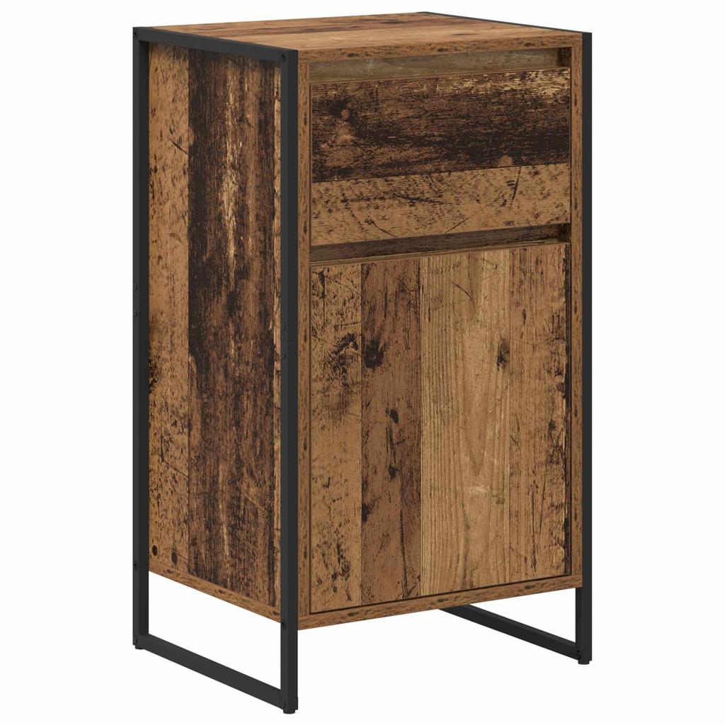 Sideboard Reclaimed Wood 43 x 36 x 75.5 cm Engineered Wood
