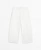 Masimodutti Fluid Sarouel Pants Seam Detail
