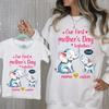Custom First Mother's Day Shirt, Matching Mom Baby Outfit, Mama 2026 Elephant Tshirt, Boy New Mother Daughter Son Tee, Mother's Day Gift Set