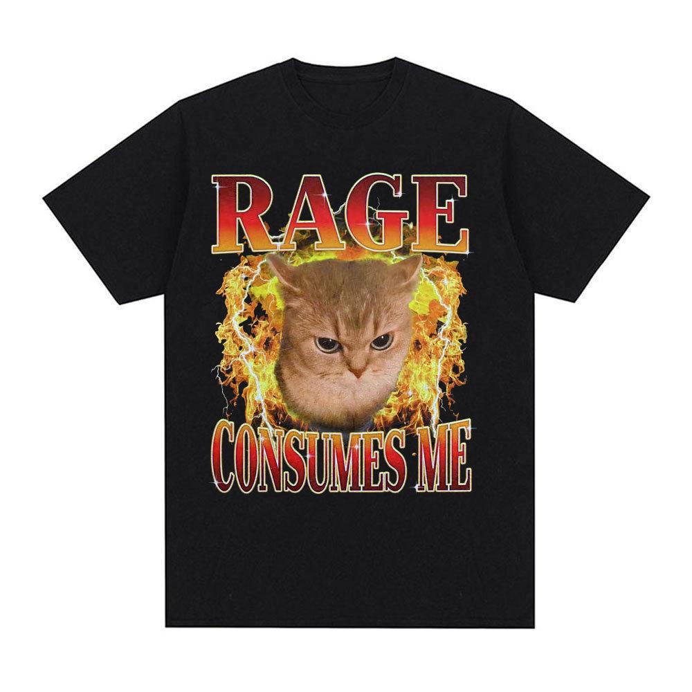 

Fuuny Kittler Hilarious Cat Meme Printing T Shirts Women Cute Fashion Short Sleeve RoundNeck T-shirts Streetwear Clothing Top... 5XL різнокольоровий