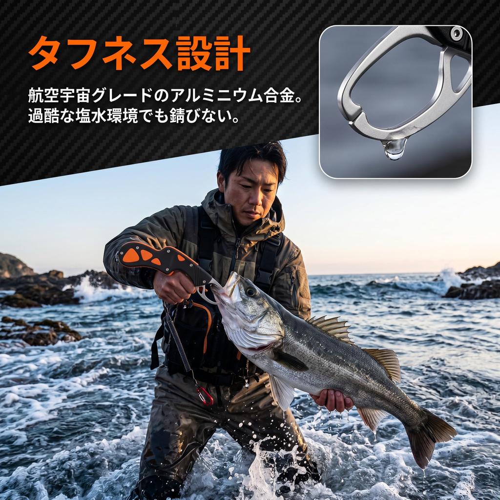 Fish Grip Fishing Tools Fish Grip with Measurement Made of