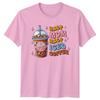 Half Mom Half Iced Coffee Mom Fuel Funny Graphic TShirt