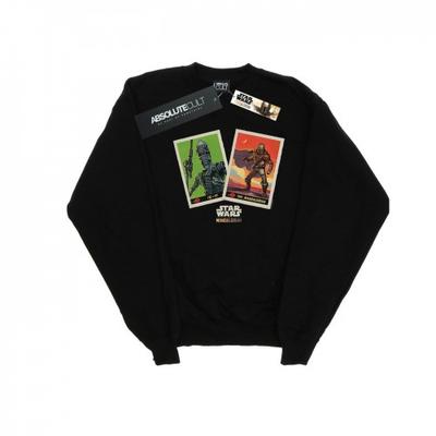 Mens The Mandalorian Trading Cards Sweatshirt