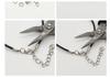 Schmuck DIY Metallanhänger & Zubehör Set mit Karabinerverschluss und Biegeringen