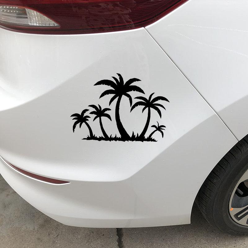 LYKX Palms Tropical Tree Fashion Whole Body Car Sticker Plant Waterproof Sunscreen Vinyl Decal