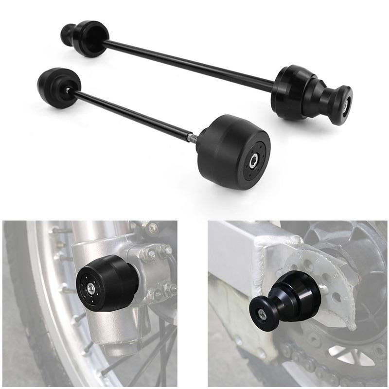 Rear Front Wheel Fork Axle Slider Fit For Suzuki DR650 DR650SE 1996-2025 DR 650 DR 650SE Motorcycle Swingarm Spools Stand Bobbin
