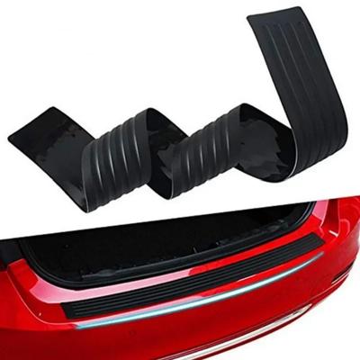 Universal Auto Stamm Tür Schutz Streifen Sill Platte Schutz Hinten Stoßstange Wache Gummi Formteile Pad Trim Abdeckung Streifen Auto Styling