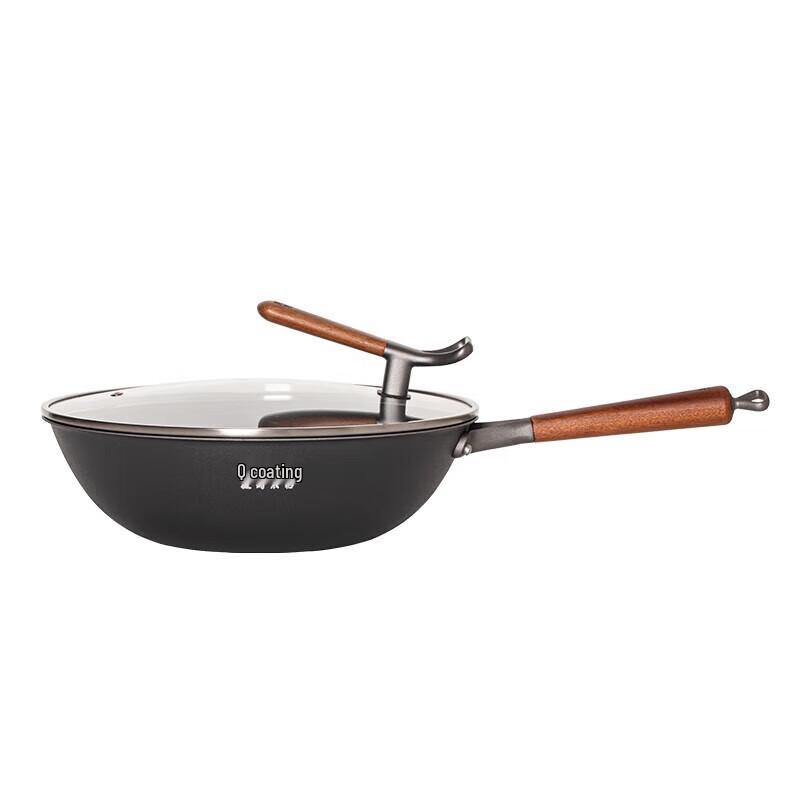 Sanhe 30cm Nitrogen Rust-Proof Iron Wok Set