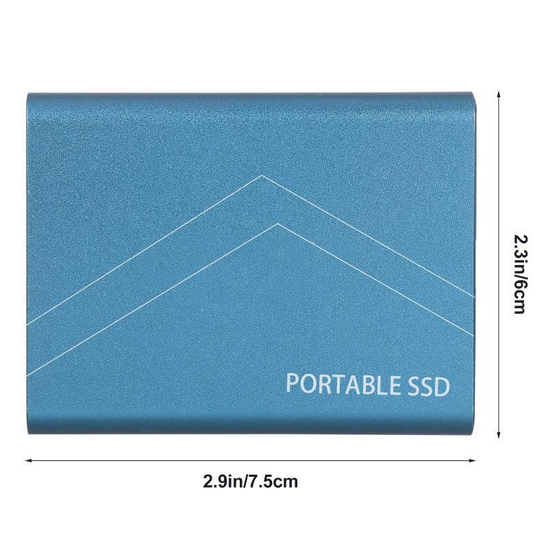 500G-128TB High-Speed Type-C SSD Mobile Hard Drive