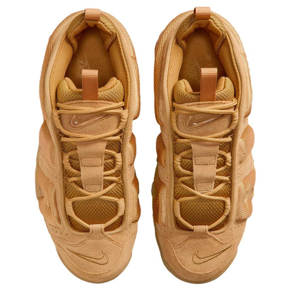Nike Air More Uptempo Low Flax Unisex Sneakers Tan Wheat IM6649-700