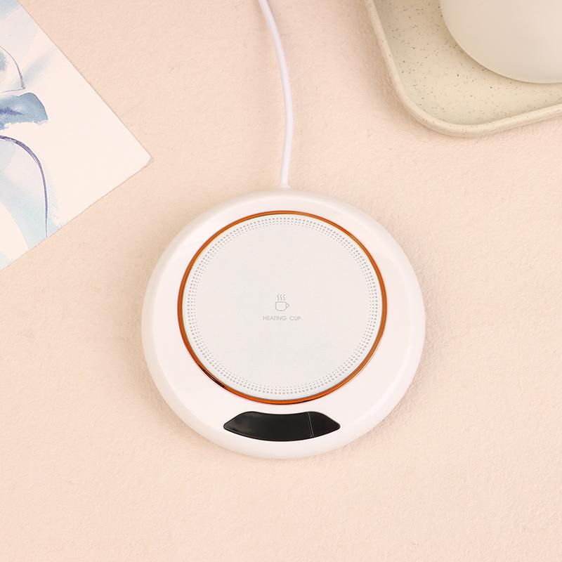 Usb Cup Warmer Coffee Mug Heating Coaster 3 Temperature Setting Thermostatic Hot Plate Milk Tea Water Heating Pad Cup Heater