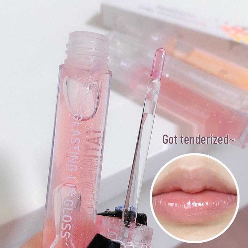 Li Jiaqi Uuny Transparenter Wasser-Licht Lipgloss - Feuchtigkeitsspendend, aufpolsternd, glasartiger Lippenfarben für Frauen.