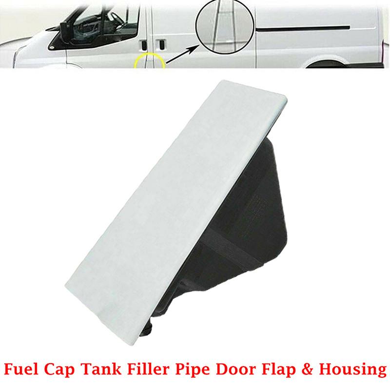 Car Fuel Tank Cap Base White Fuel Hole Cover Plate 4442912 4637797 Accessories For Ford Transit MK6 Mk7 2000-2014