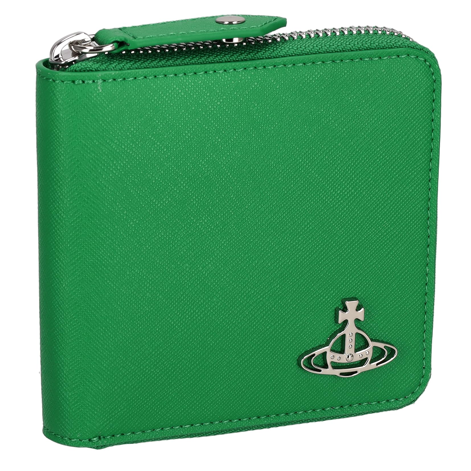 

Vivienne Westwood SAFFIANO BIOGREEN 51010043U BRIGHT GREEN Bifold Wallet for Women [Used]
