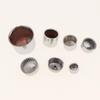87x Motorcycle Chrome ABS Bolt Toppers Caps
