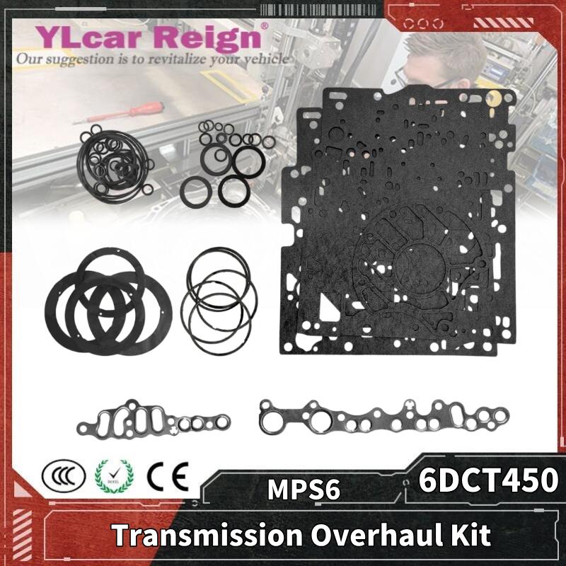 MPS6 6DCT450 Automatic Transmission Overhaul Rebuild Repair Kit Seals Gasket Fit O-rings for Volvo CHRYSLER FORD Mondeo