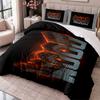 DOOM 3Pcs Bedding Set Duvet Cover With Two Pillowcases For Bedroom Home Decoration