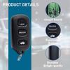 Keyless Entry Key Fob Replacement Fits for 2002-2006 Toyota Camry/ 03-08 Matrix/ 99-03 Sienna/ 02-03 Solara/ 03-08 Pontiac Vibe Car Keyless Entry