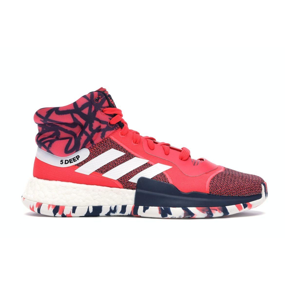 

Кроссовки унисекс adidas Marquee Boost John Wall Red Shock-Red Footwear-White G27737