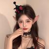 Halloween Decoration Headwear Halloween Party Cosplay Prop Dress Up Mini Hat Horror Skull Bat Hair Hoop Halloween Prop Hat