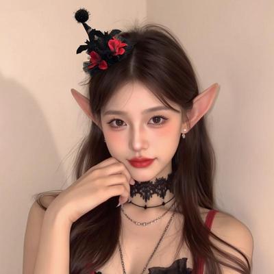 Halloween Decoration Headwear Halloween Party Cosplay Prop Dress Up Mini Hat Horror Skull Bat Hair Hoop Halloween Prop Hat