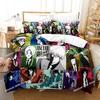 Anime GINTAMA Gintoki Printed Bed Set Duvet Cover Pillowcase Bedding Set Bed Linen Sheet Quilt Cover Full Queen King Size