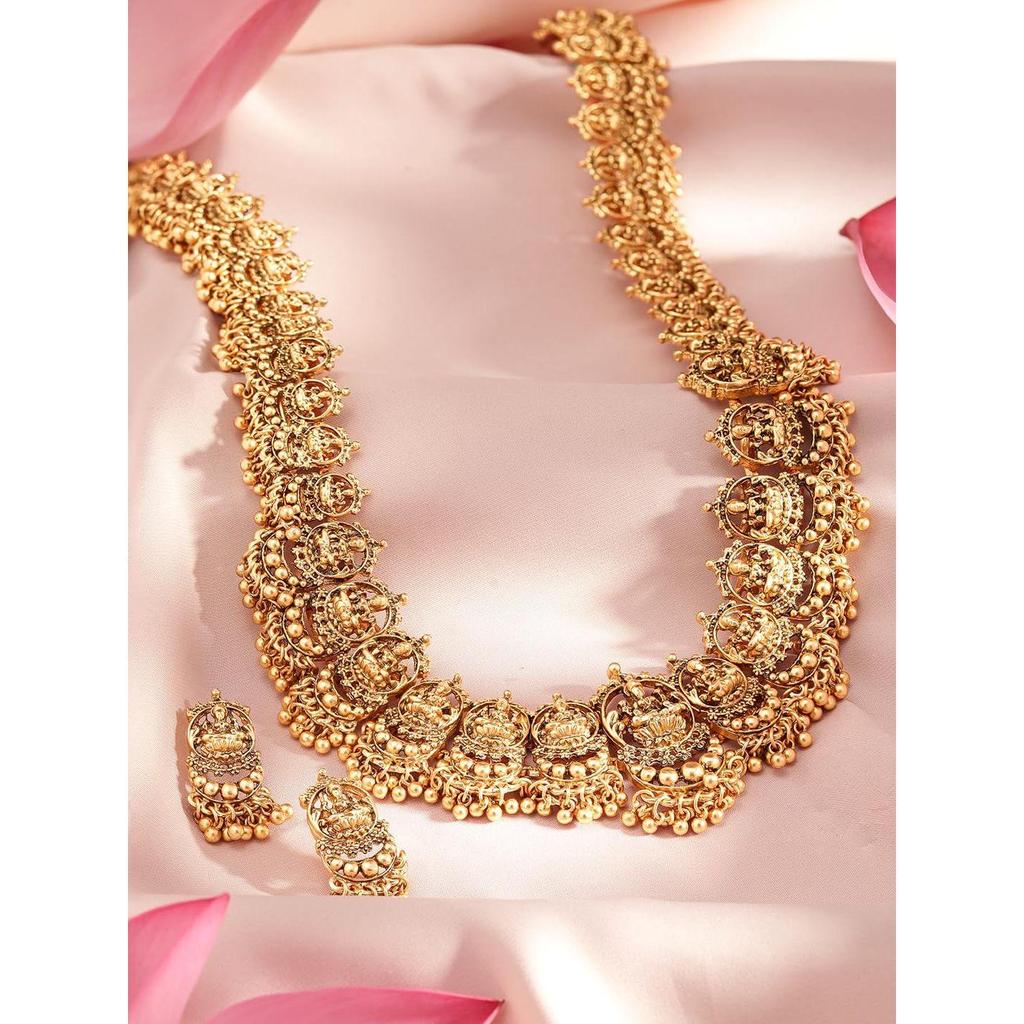 Halsketten-Set Tempel Traditionell Stilvoller Schmuck Geschenk für Damen & Mädchen