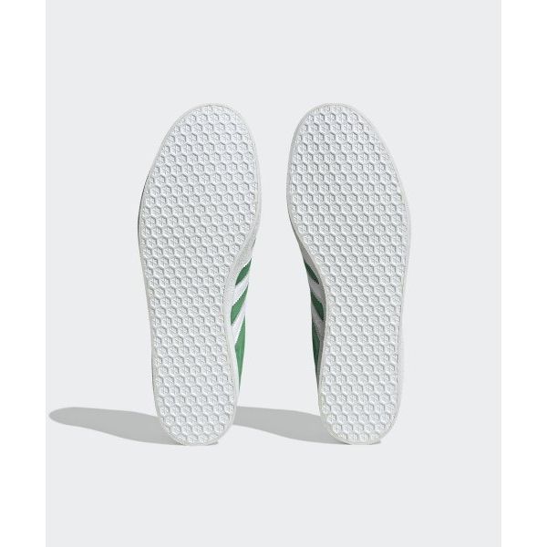 Adidas Gazelle 85 Green White Unisex Sneakers Cloud-White Gold-Metallic IE2165